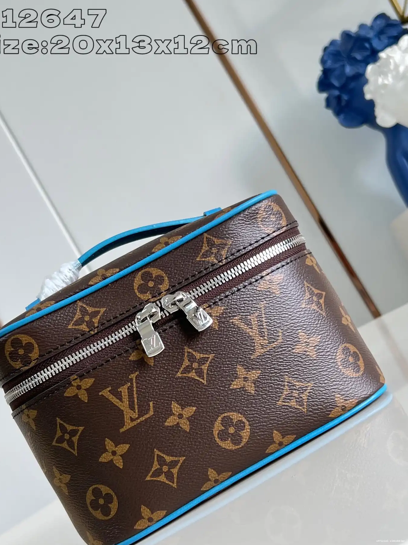 Official oldcobbler VUITTON MINI NICE LOUIS 0623